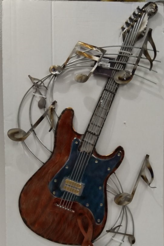sculpture--guitare